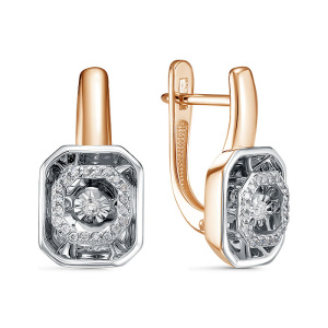 Серьги Золото красное С3127-0120